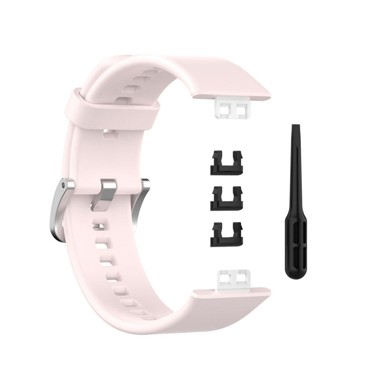 Super smuk Huawei Watch Fit Silikone Rem - Pink#serie_5