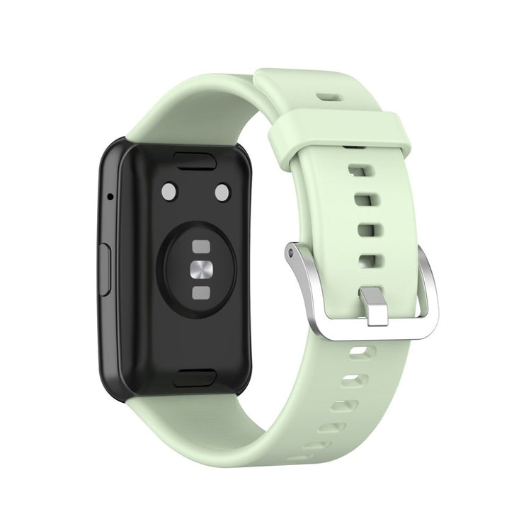 Super smuk Huawei Watch Fit Silikone Rem - Grøn#serie_7