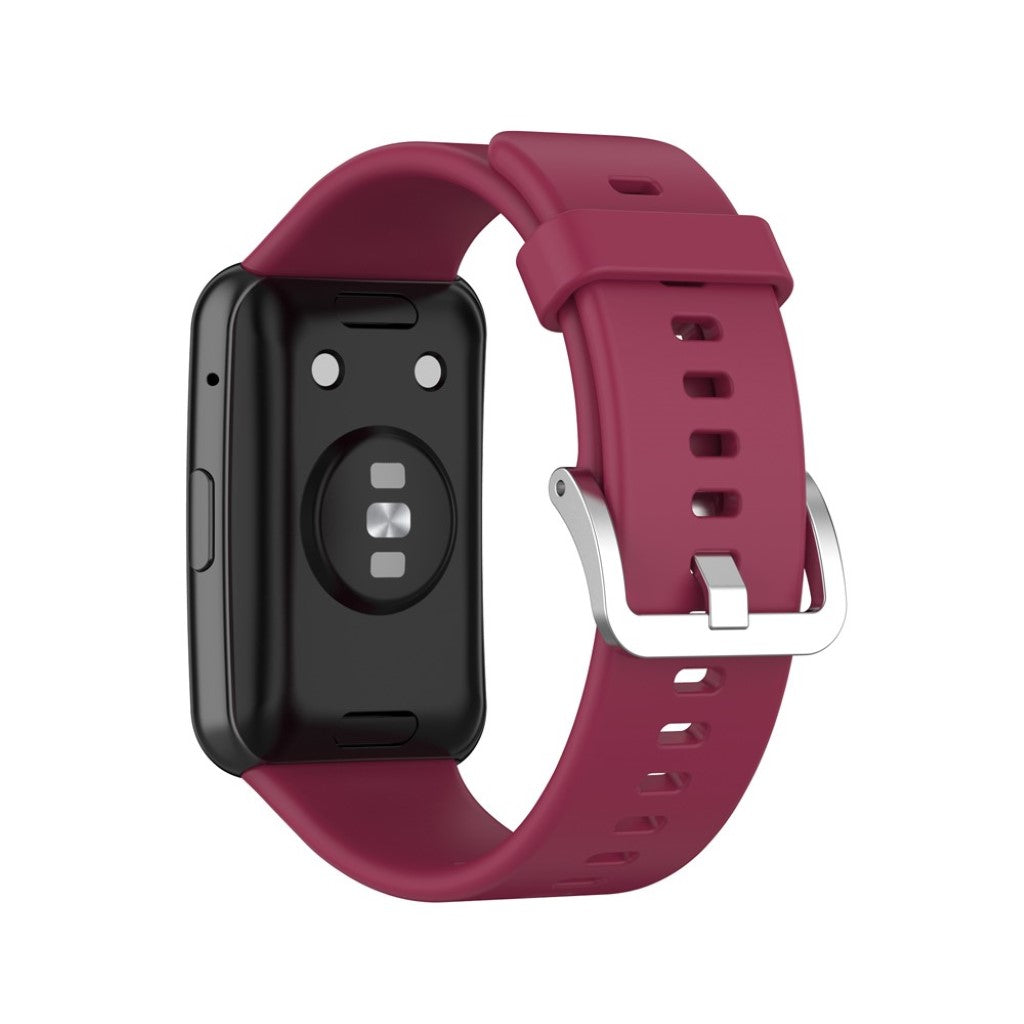 Super smuk Huawei Watch Fit Silikone Rem - Rød#serie_8