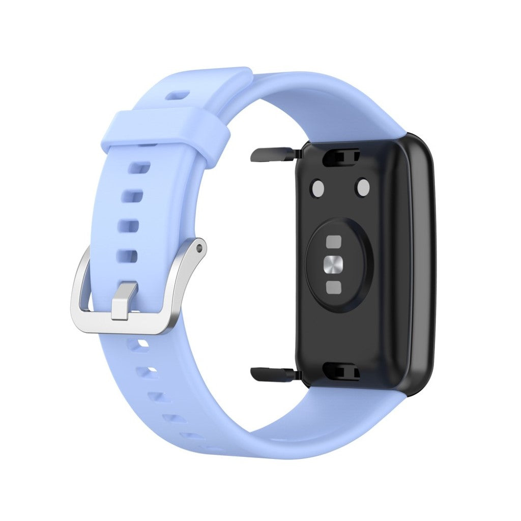 Super smuk Huawei Watch Fit Silikone Rem - Blå#serie_9