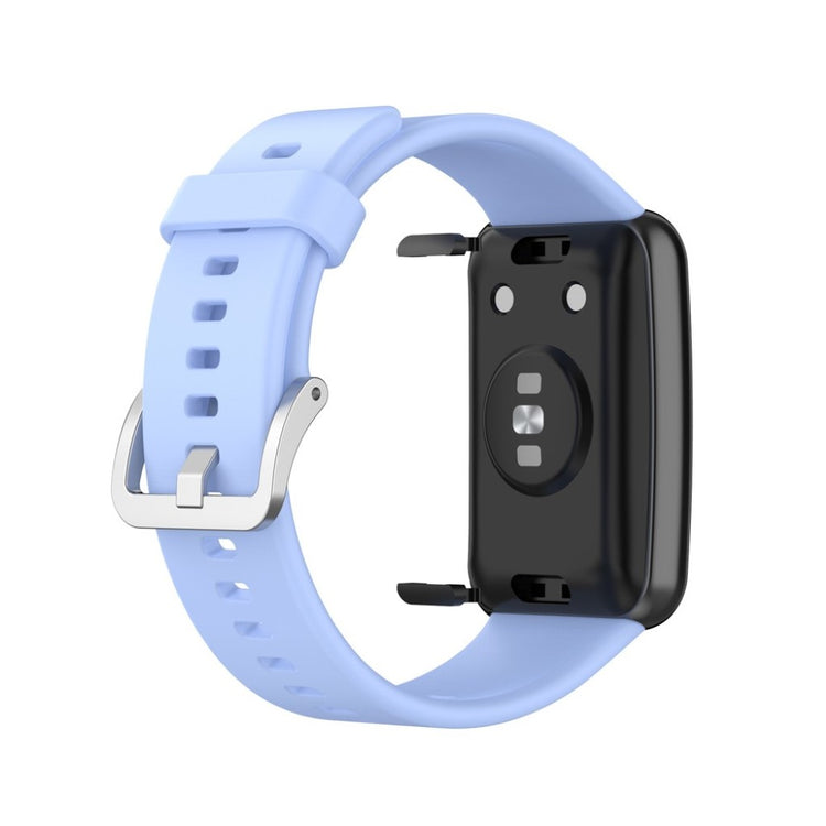 Super smuk Huawei Watch Fit Silikone Rem - Blå#serie_9
