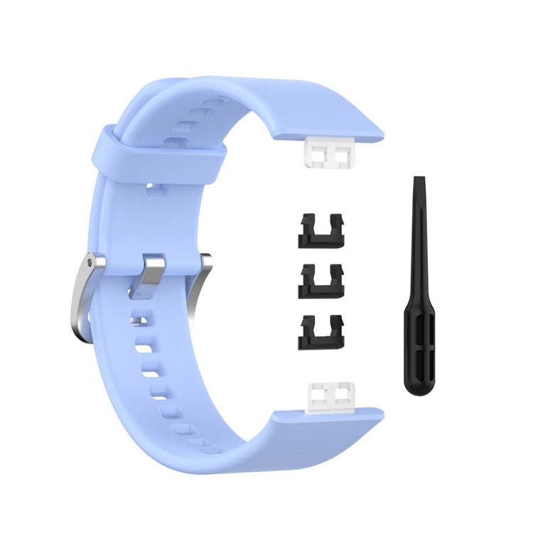 Super smuk Huawei Watch Fit Silikone Rem - Blå#serie_9