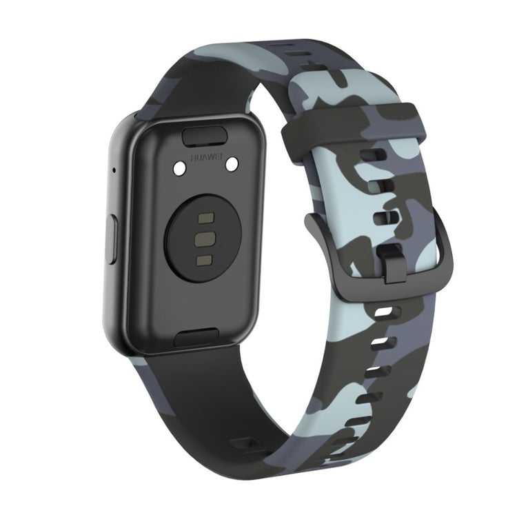 Smuk Huawei Watch Fit Silikone Rem - Sølv#serie_1