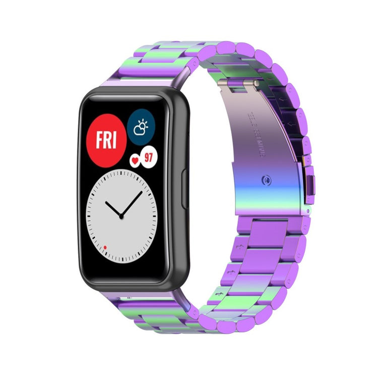 Meget fantastisk Huawei Watch Fit Metal Rem - Flerfarvet#serie_4