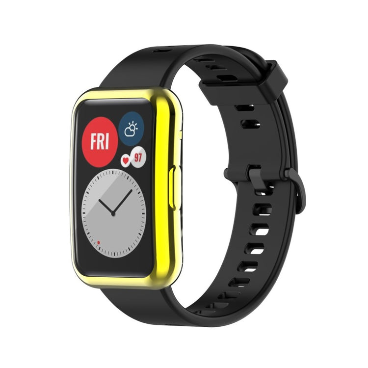 Vildt Fed Huawei Watch Fit Silikone Cover - Guld#serie_6