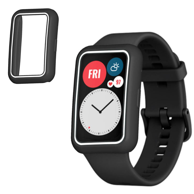 Huawei Watch Fit  Plastik Bumper  - Hvid#serie_1