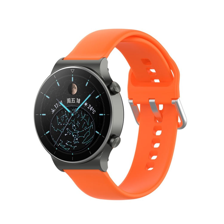 Mega holdbart Universal Silikone Rem - Størrelse: L - Orange#serie_6