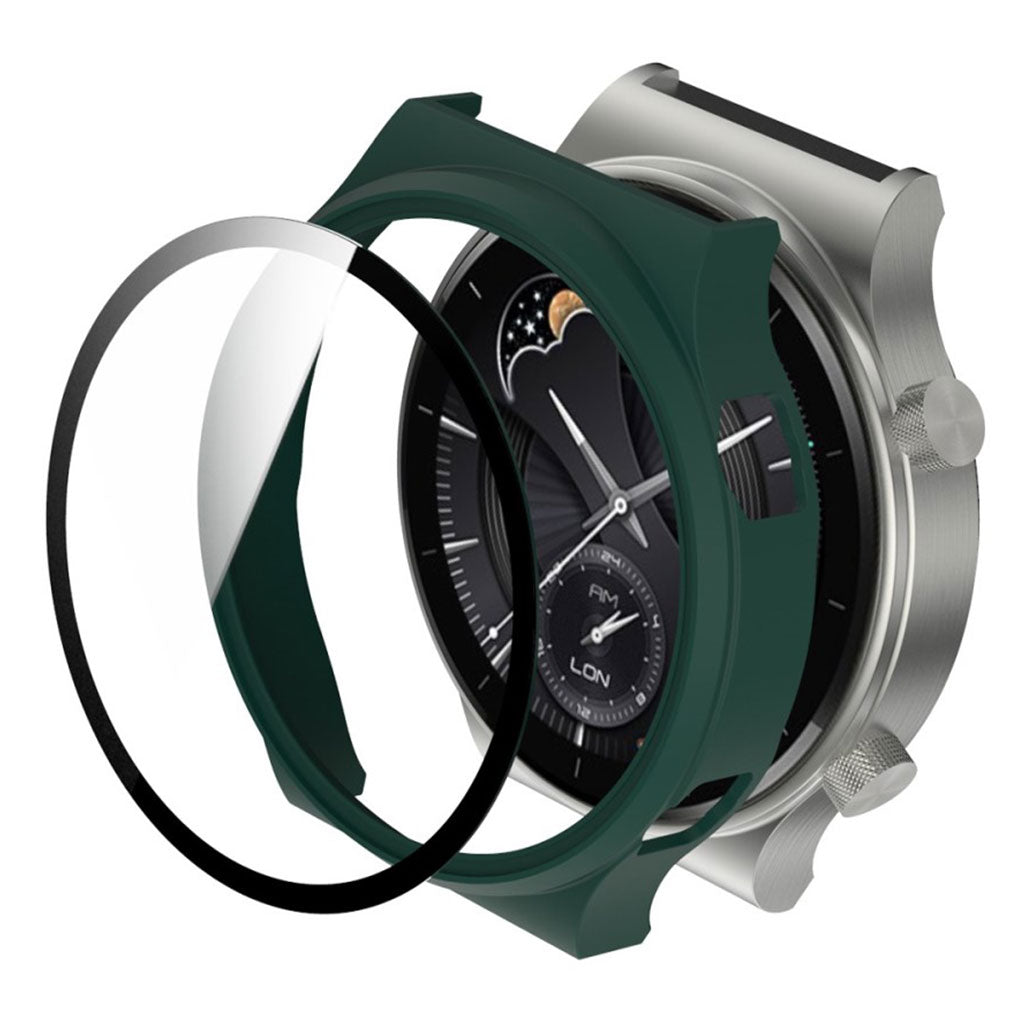 Huawei Watch GT 2 Pro matte cover with tempered glass - Green#serie_6
