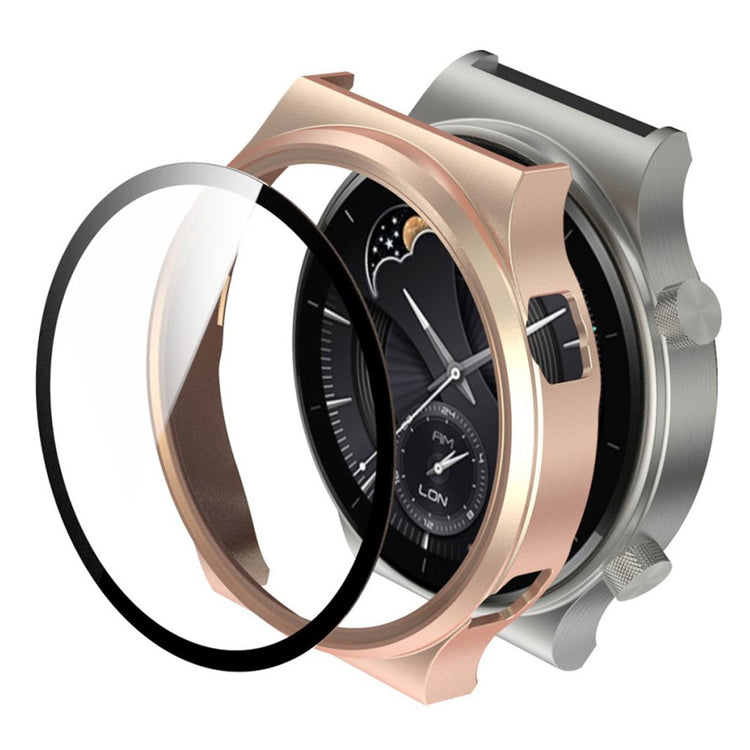 Huawei Watch GT 2 Pro matte cover with tempered glass - Rose Gold#serie_7