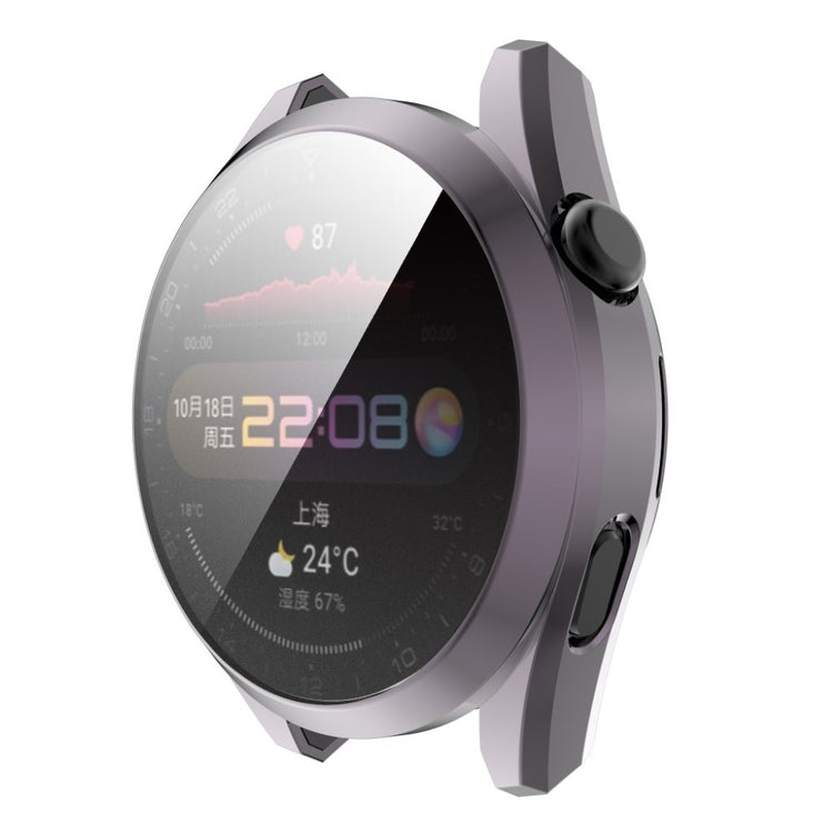 Super Fed Huawei Watch 3 Pro Silikone Cover - Sølv#serie_4
