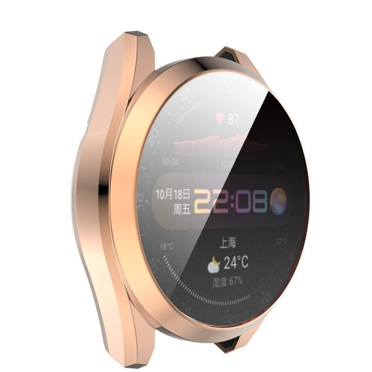 Super Fed Huawei Watch 3 Pro Silikone Cover - Pink#serie_5
