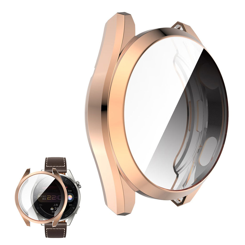 Super Fed Huawei Watch 3 Pro Silikone Cover - Pink#serie_5