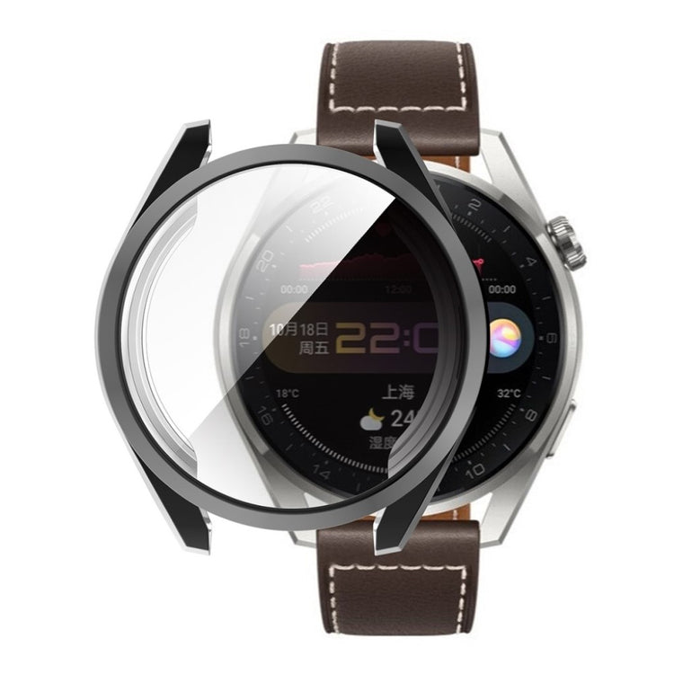 Fed Huawei Watch 3 Pro Silikone Cover - Sort#serie_1