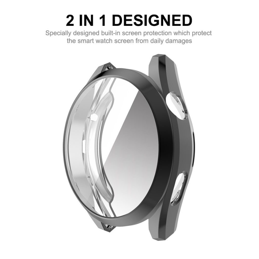 Fed Huawei Watch 3 Pro Silikone Cover - Guld#serie_2