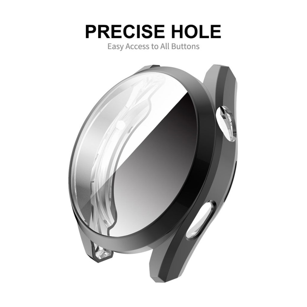 Fed Huawei Watch 3 Pro Silikone Cover - Sølv#serie_4