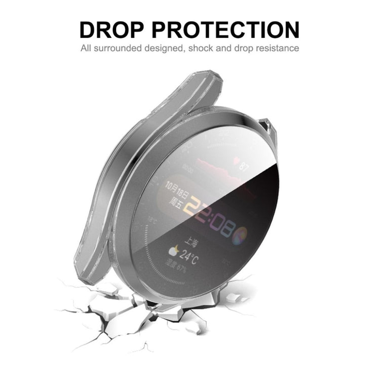 Super Fint Huawei Watch 3 Pro Silikone Cover - Gennemsigtig#serie_4