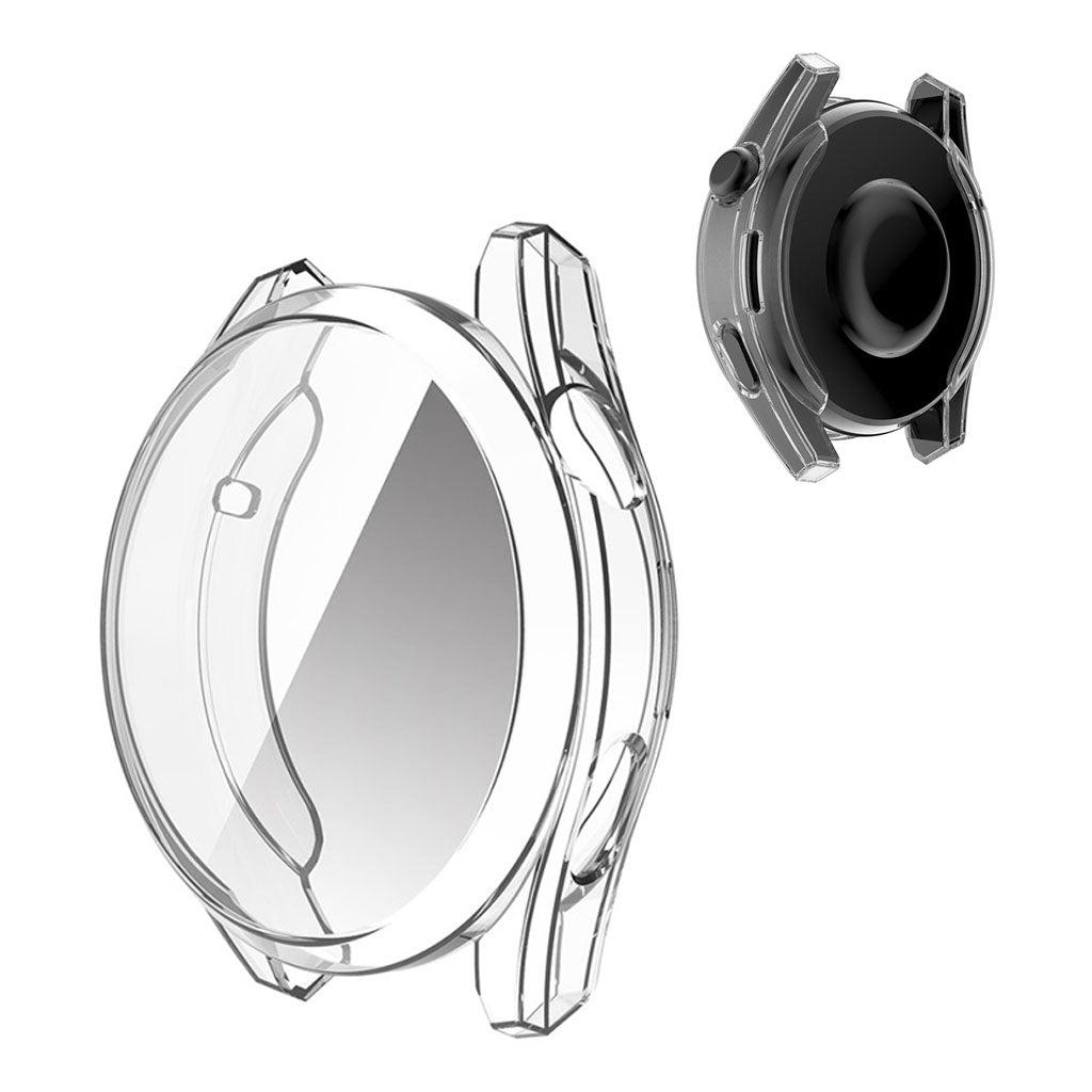 Super Fint Huawei Watch 3 Pro Silikone Cover - Gennemsigtig#serie_4