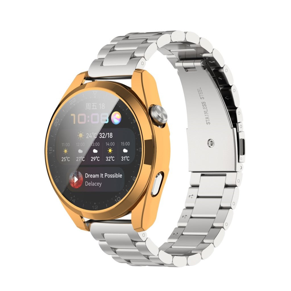 Super Fint Huawei Watch 3 Pro Silikone Cover - Pink#serie_7