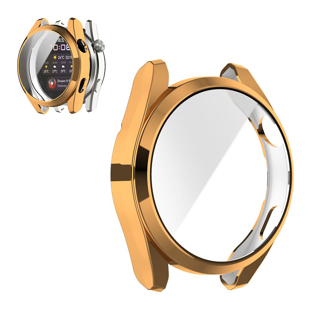 Super Fint Huawei Watch 3 Pro Silikone Cover - Pink#serie_7