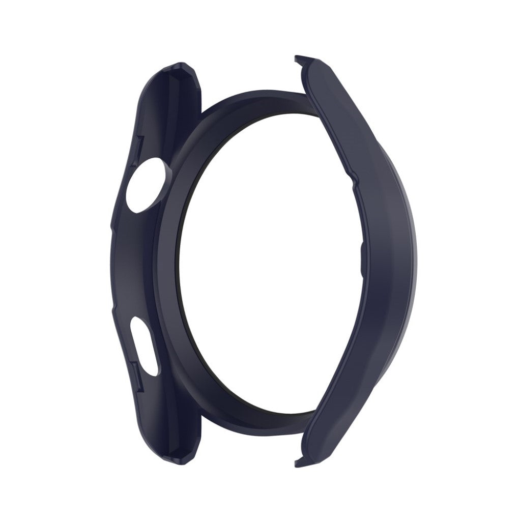 Super Godt Huawei Watch 3 Pro Cover med Skærmbeskytter i Silikone og Hærdet Glas - Blå#serie_6