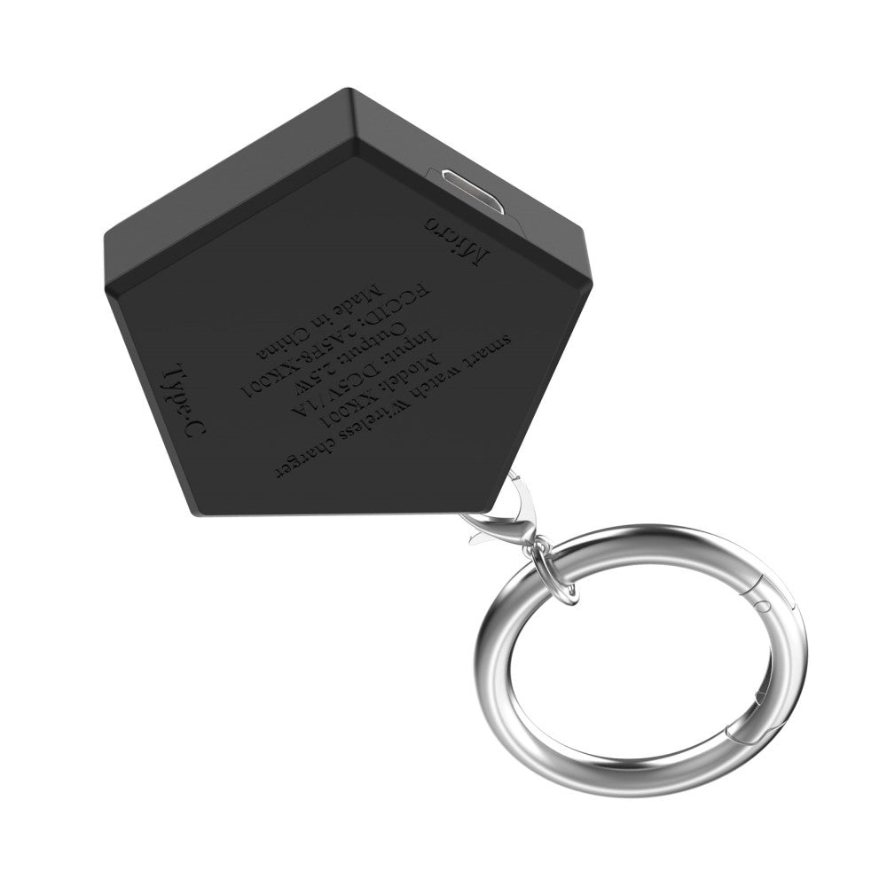 Plastik Huawei Watch 3 Pro Ladestation - Sort#serie_1