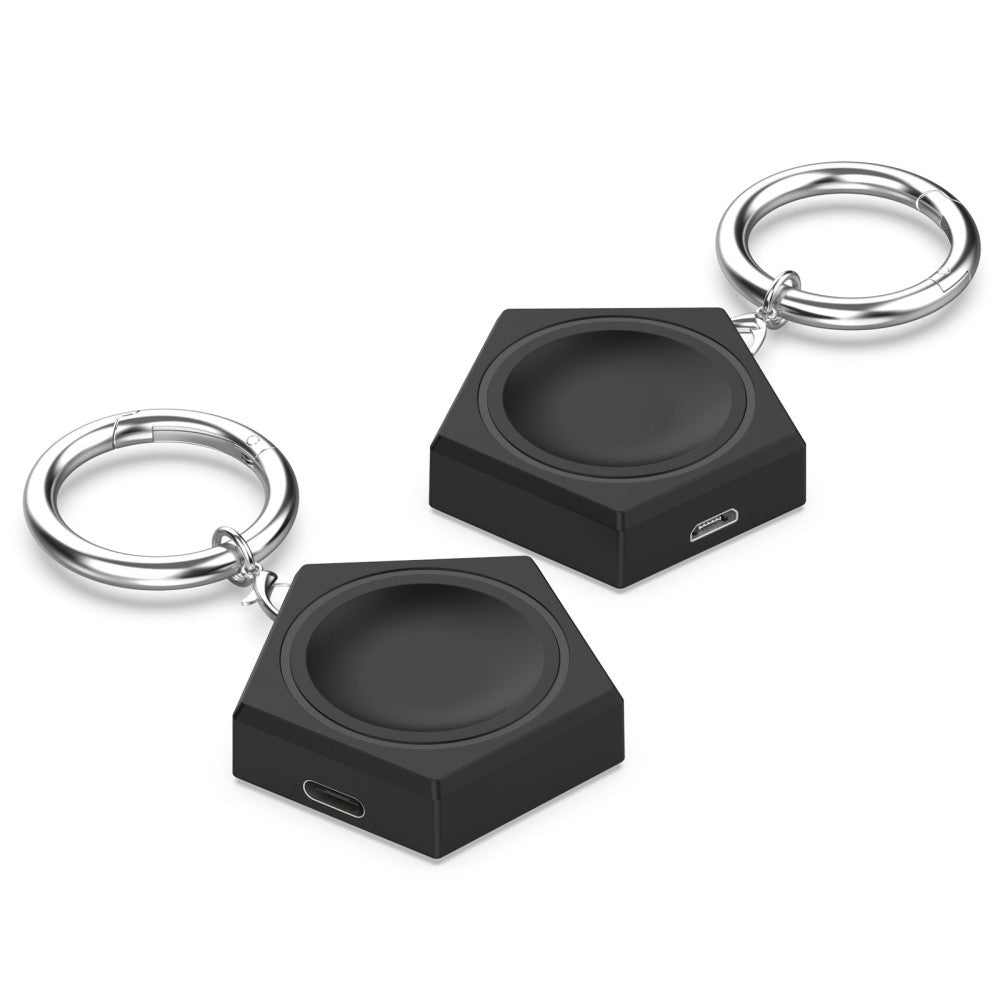 Plastik Huawei Watch 3 Pro Ladestation - Sort#serie_1