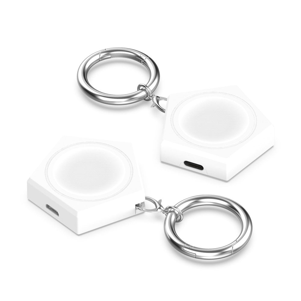 Plastik Huawei Watch 3 Pro Ladestation - Hvid#serie_2