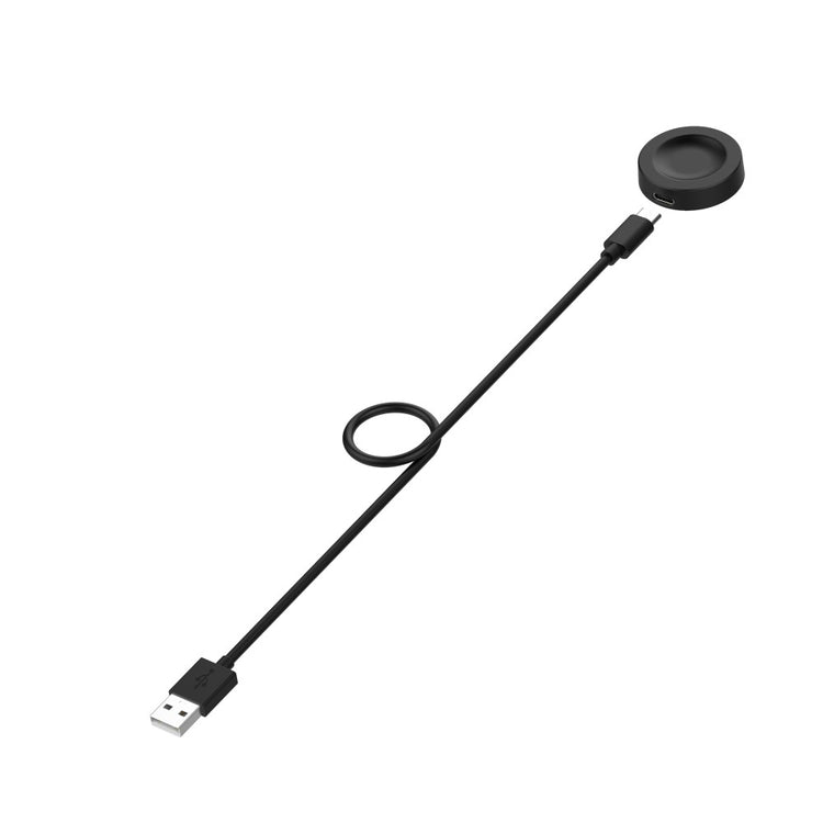 1m Plastik Huawei Watch 3 Pro Trådløs  Ladestation - Sort#serie_1
