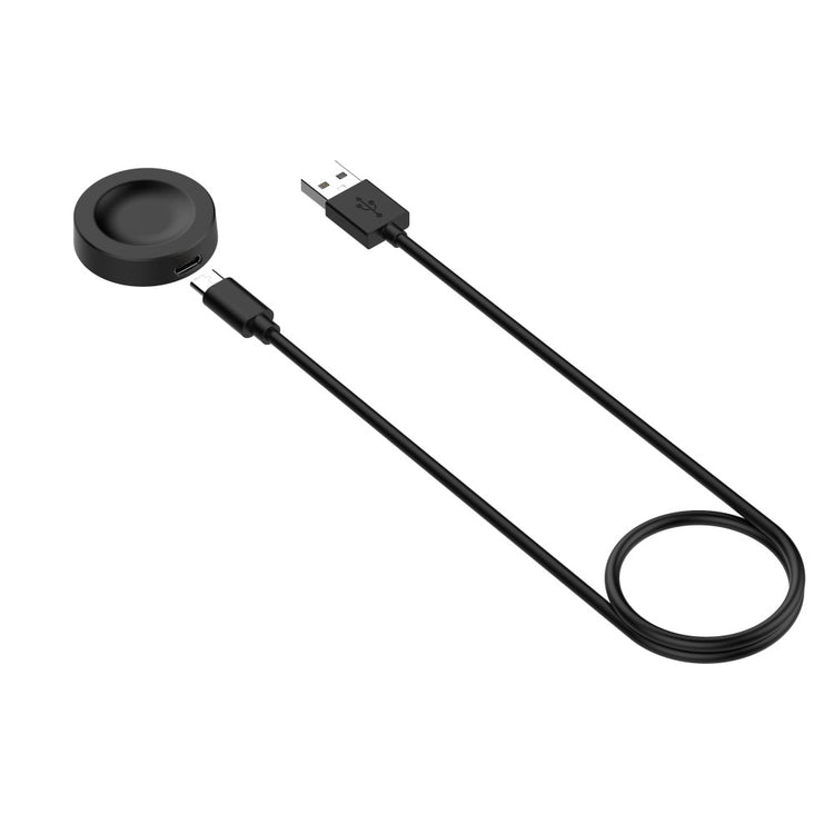 1m Plastik Huawei Watch 3 Pro Trådløs  Ladestation - Sort#serie_1