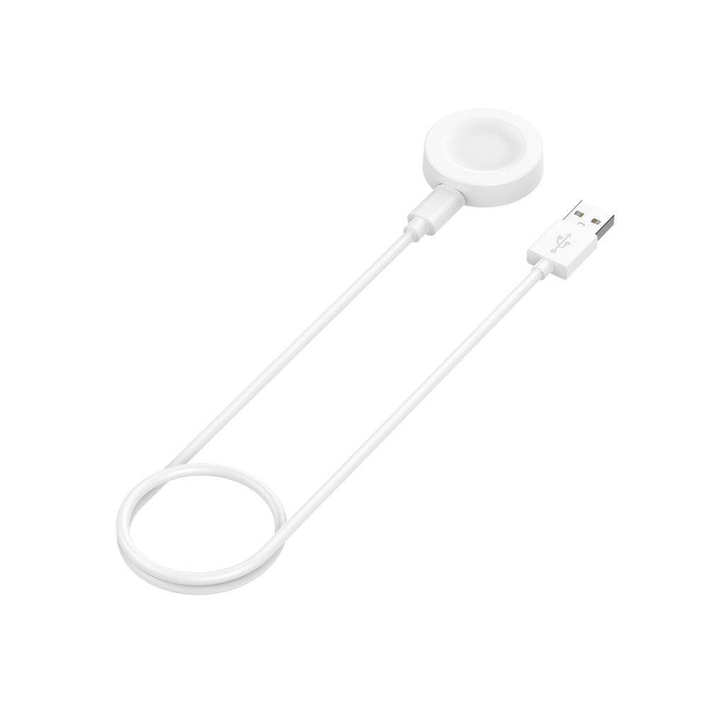 1m Plastik Huawei Watch 3 Pro Trådløs  Ladestation - Hvid#serie_2