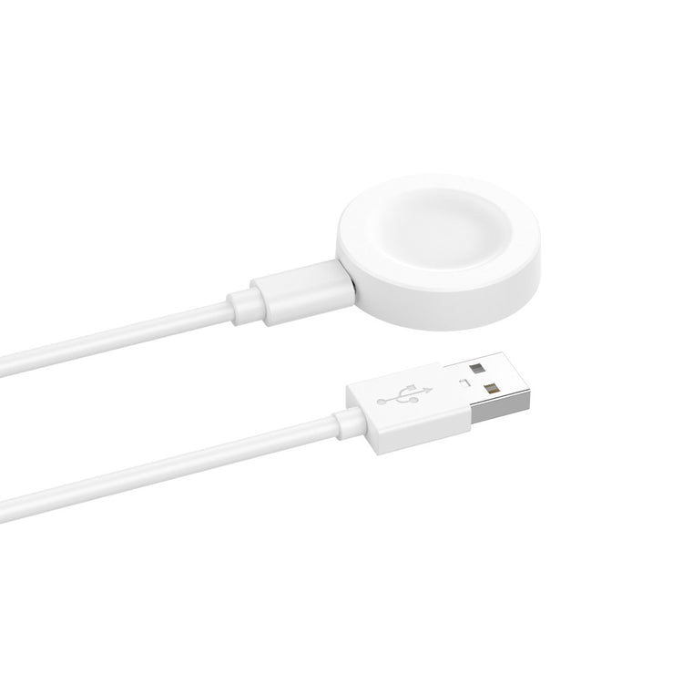 1m Plastik Huawei Watch 3 Pro Trådløs  Ladestation - Hvid#serie_2