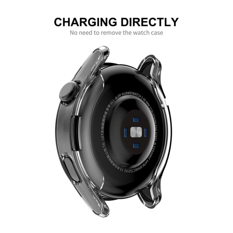 Flot Huawei Watch 3 Silikone Cover - Gennemsigtig#serie_9
