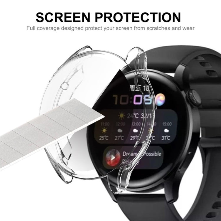 Flot Huawei Watch 3 Silikone Cover - Gennemsigtig#serie_9
