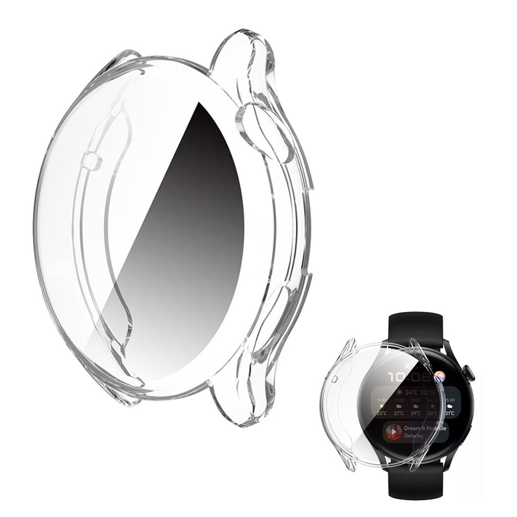 Flot Huawei Watch 3 Silikone Cover - Gennemsigtig#serie_9