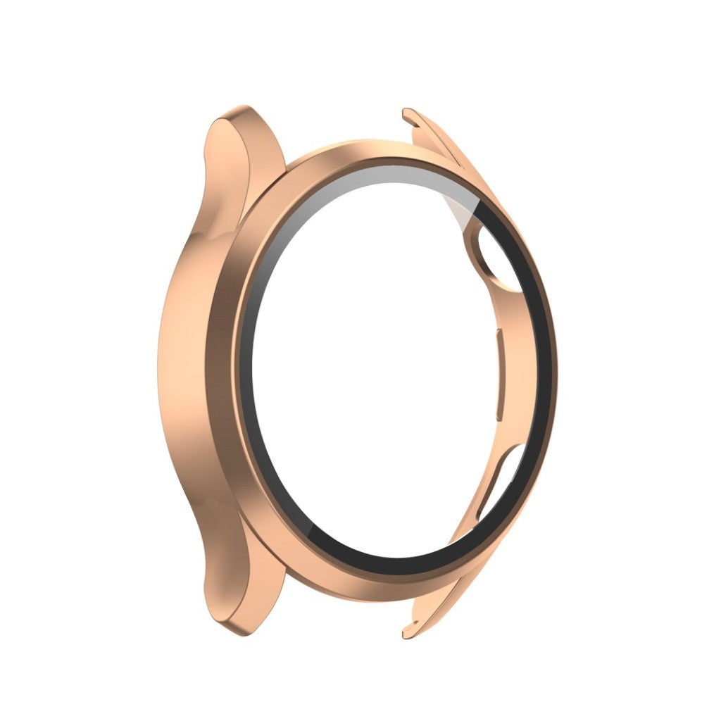 Godt Huawei Watch 3 Cover med Skærmbeskytter i Silikone og Hærdet Glas - Pink#serie_5