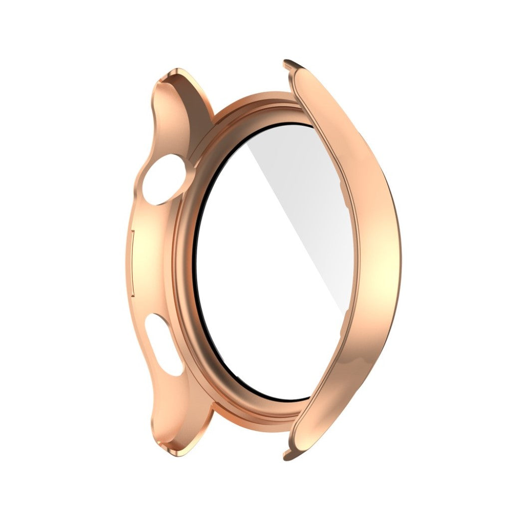 Godt Huawei Watch 3 Cover med Skærmbeskytter i Silikone og Hærdet Glas - Pink#serie_5