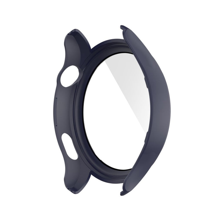 Godt Huawei Watch 3 Cover med Skærmbeskytter i Silikone og Hærdet Glas - Blå#serie_6