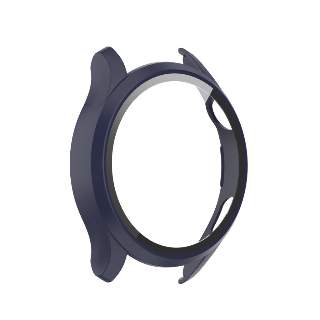 Godt Huawei Watch 3 Cover med Skærmbeskytter i Silikone og Hærdet Glas - Blå#serie_6
