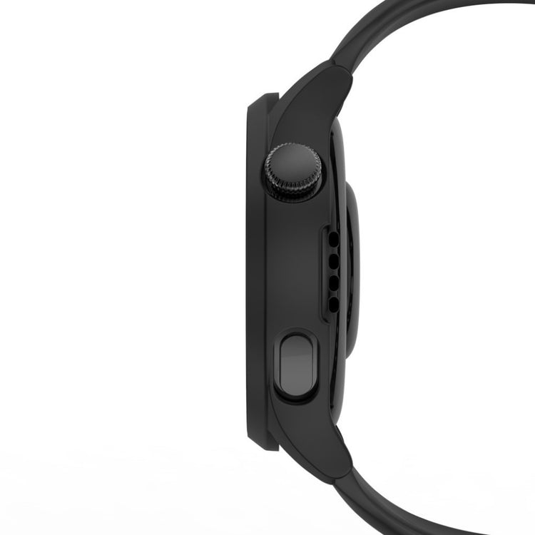 Godt Huawei Watch 3 Cover med Skærmbeskytter i Plastik og Hærdet Glas - Gennemsigtig#serie_2