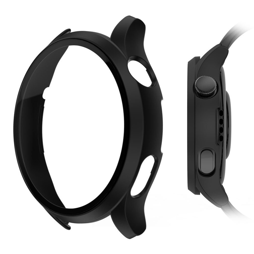 Godt Huawei Watch 3 Cover med Skærmbeskytter i Plastik og Hærdet Glas - Gennemsigtig#serie_2