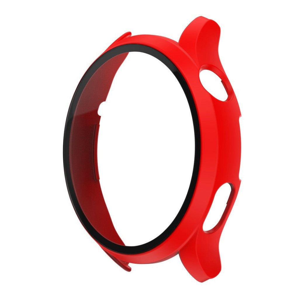 Godt Huawei Watch 3 Cover med Skærmbeskytter i Plastik og Hærdet Glas - Rød#serie_5