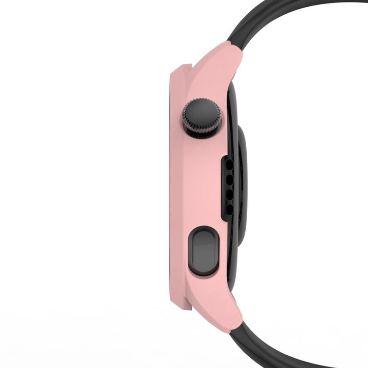 Godt Huawei Watch 3 Cover med Skærmbeskytter i Plastik og Hærdet Glas - Pink#serie_6