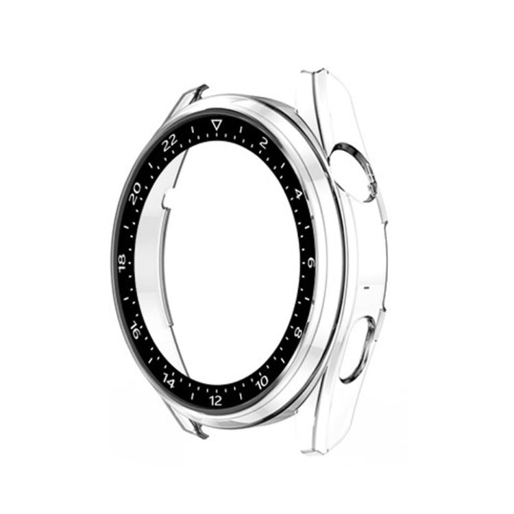 Mega Godt Huawei Watch 3 Cover med Skærmbeskytter i Plastik og Hærdet Glas - Gennemsigtig#serie_4