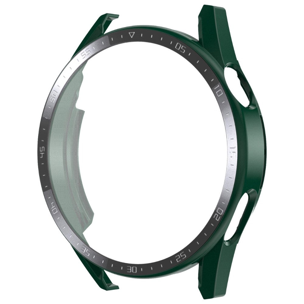 Super Flot Huawei Watch GT 3 (46mm) Cover med Skærmbeskytter i Plastik og Hærdet Glas - Grøn#serie_2