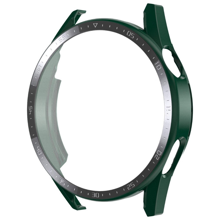 Super Flot Huawei Watch GT 3 (46mm) Cover med Skærmbeskytter i Plastik og Hærdet Glas - Grøn#serie_2