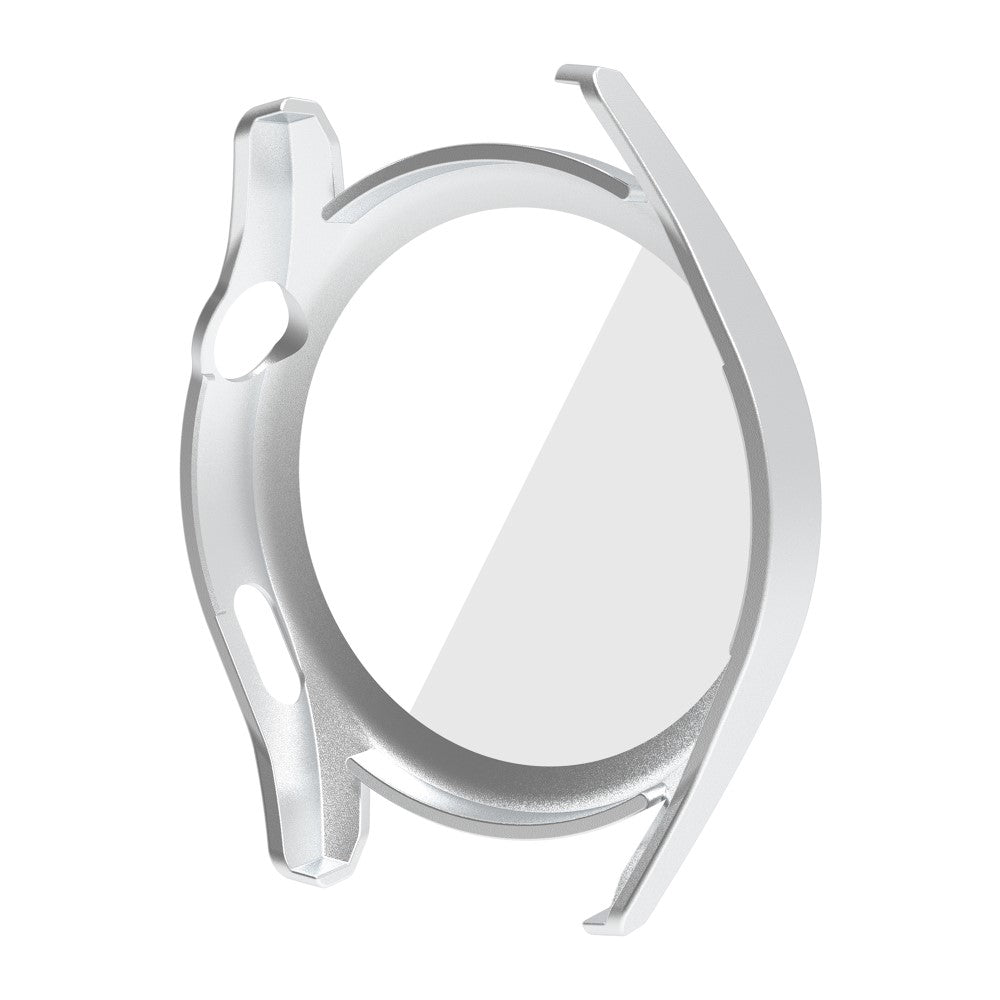 Meget Fint Huawei Watch GT 3 (46mm) Cover med Skærmbeskytter i Plastik og Hærdet Glas - Sølv#serie_4