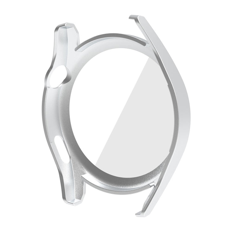 Meget Fint Huawei Watch GT 3 (46mm) Cover med Skærmbeskytter i Plastik og Hærdet Glas - Sølv#serie_4