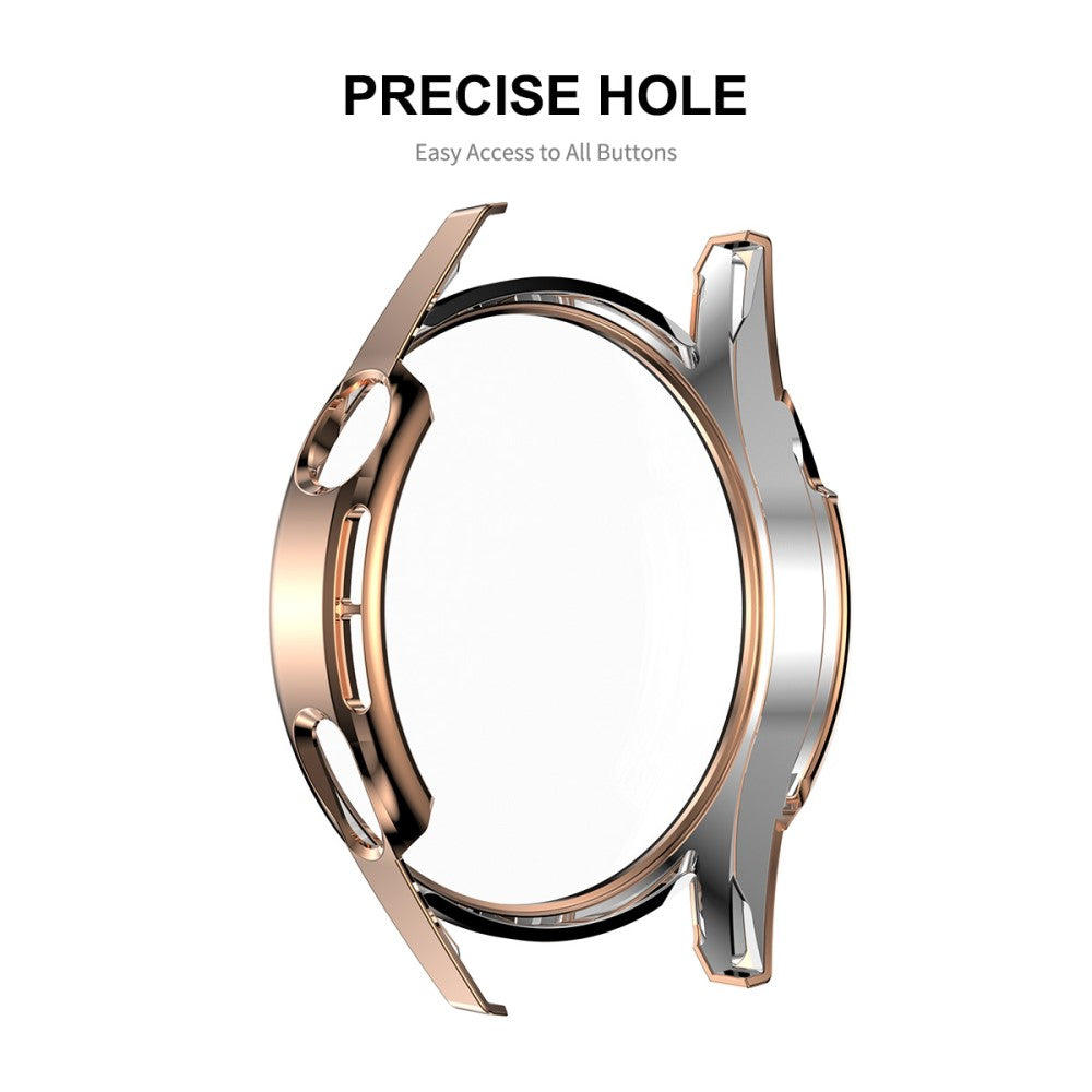 Beskyttende Huawei Watch GT 3 (42mm) Cover med Skærmbeskytter i Plastik og Hærdet Glas - Sort#serie_4