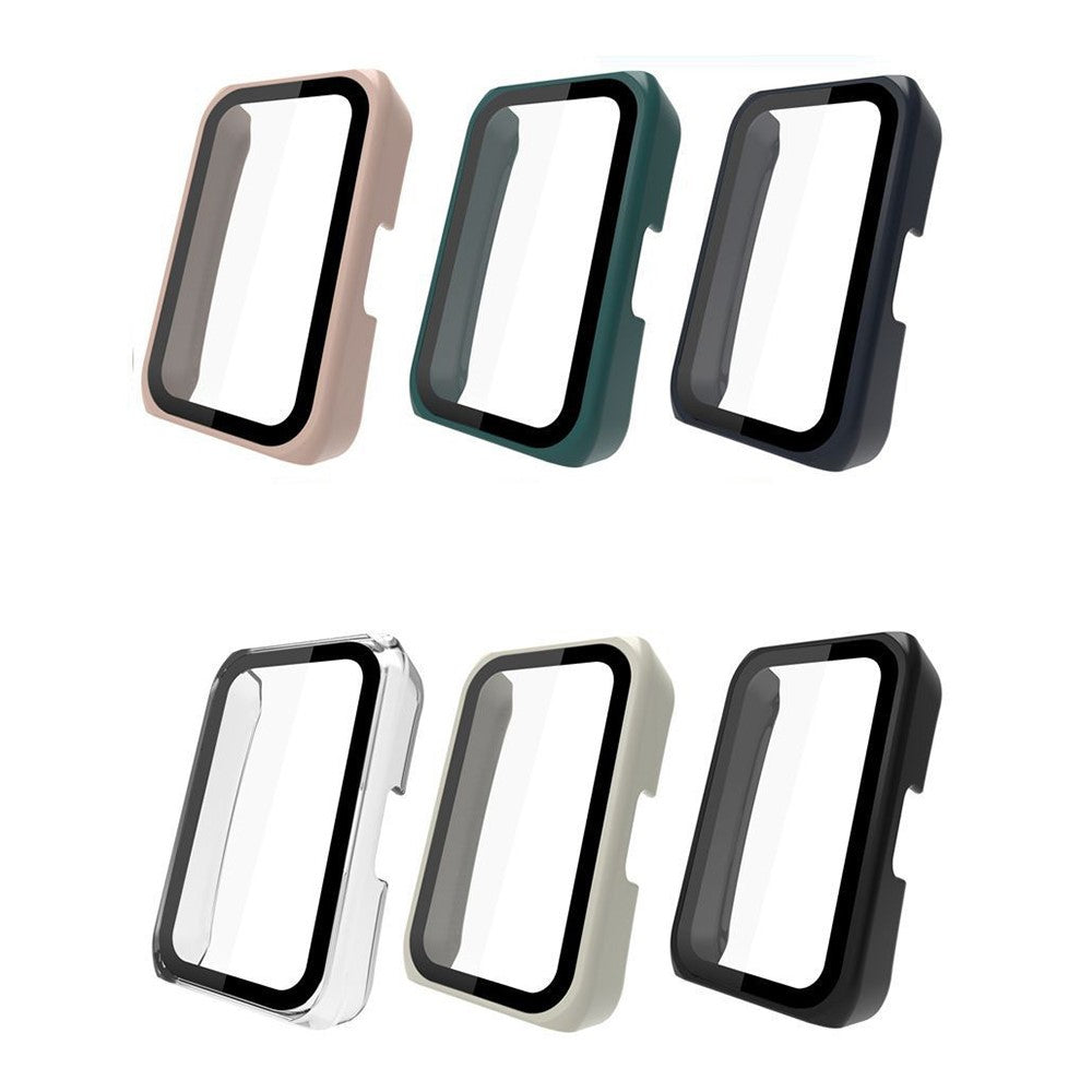 Super Flot Universal Cover med Skærmbeskytter i Plastik og Hærdet Glas - Sort#serie_1
