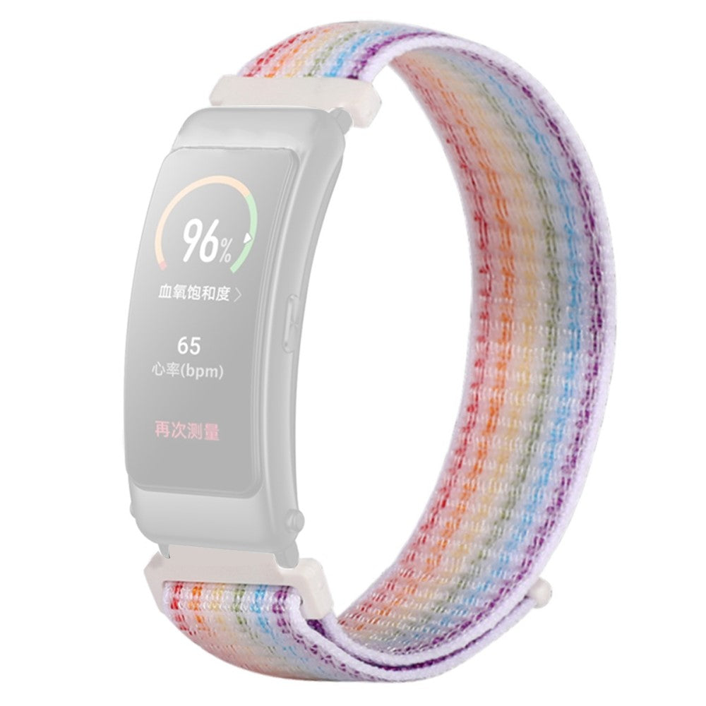 Mega fed Huawei Band 6 / Huawei Band 3 Nylon Rem - Flerfarvet#serie_7